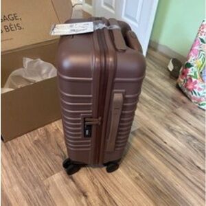 BEIS Maple Small Carry On Luggage Rolling Suitcase